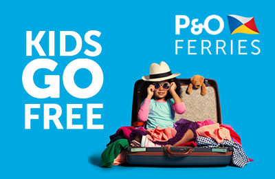 Kids go Free on the Cairnryan-Larne route with P&O Ferries. Kids go Free on the Cairnryan-Larne route with P&O Ferries.